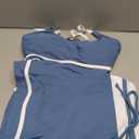 Blooming Jelly Women's High Waisted Bikini Sets Sporty Two Piece Bathing Suits Color Block Swim Skirt Swim Suits 2025 S