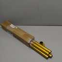 Gold Shower Curtain Rod 31 to 80 Inch,1 Inch Diameter Adjustable Spring Tension Stainless Steel Telescoping Rod,Easy Install,No Rust