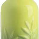 Sweejar Ceramic Olive Oil Dispenser Bottle, 20 Oz Relief Opaque Oil Cruet Protects Oil To Reduce Oxidation, Storage Oil, Vinegar, Soy Sauce, Coffee Syrup, Liquids, Set of 1 (Gradient Green)