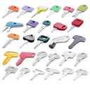 Contractors Heavy Equipment Key Set, Equipment Multi Key fit Cat Caterpillar John Deere Komatsu Volvo Bobcat Kubota JCB JLG Kobelco Hitachi Hyster Yanmar Takeuchi Forlift Excavator Tractor Lodaer