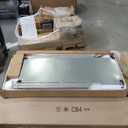 Stainless Steel Table with Wheels 24" x 48" Utility Worktable with Adjustable Undershelf for Commercial Kitchen, Garage, Restaurant