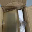 Sunshane Christmas Stocking Holders Mantel Stocking Hanger Hooks Fireplace Mantle Metal Hang Bases for Xmas Party Decorations (Bronze, 5)