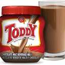 Toddy Chocolate Powder Drink Mix – Breakfast Shake with Vitamins and Proteins for Kids & Adults – Hot & Cold Beverage 2 Pack. BB: OKT-09-2025, EXP OCT/09/2025