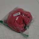 Dotoner Dog Sweater Warm Fleece Pullover Winter Sweatshirt with Turtleneck Leash Opening Waterproof Back Four Leg Cozy Clothes for Dogs (Red) XS