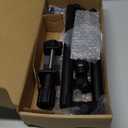 Overhead Camera Mount Desk Stand, Bearing 18lb, Base& Top 360 Adjustable, with 1/4 3/8" 5/8" Screw, 3-Section Flexible Articulating Metal Arm for DSLR Camera/Webcam