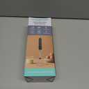 HAUSHOF Powerful Rechargeable Milk Frother Wand with Stand, Handheld Electric Foam Maker, Drink Mixer with 2 Detachable Stainless Steel Whisks 2 Speeds for Coffee Latte, Cappuccino, Matcha, Black