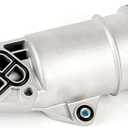 Aluminum Oil Filter Housing Assembly for Audi A4 Quattro A5 Quattro A6 Quattro A7 Quattro A8 Quattro Q5 Q7 S4 S5 SQ5 for Volkswagen Touareg 2005-2017 3.0L 3.2L V6 Replaces 06E115405A 06E115405C