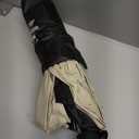 [Upgraded] Nmoiss Windshield Sun Shade Umbrella - [Vinyl Coating Heat Shield] Protect Car from Sun Rays & Heat Damage Keep Cool and Protect Interior, Spring Structure Edge Medium 56" L x 31" W