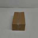 RACETOP 50 Pack Kraft Small Paper Bags with Handles Bulk, 5.8"x3.2"x8.25" Brown Gift Bags for Retail, Shopping, Birthday Parties, Mini Bag for Business, Goodies