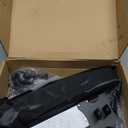 Projector Stand Tripod Adjustable, Laptop Height from 23.5 to 46.5 inches with Gooseneck Phone Holder, Floor for Office, Home, Stage, Studio, DJ Racks Holder Mount, 23.5inch-46.5inch (Black)