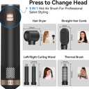 5 in 1 Blow Dryer Brush Negative Ion Hot Air Brush for All Hair Types