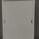 Plasticade Signicade Deluxe A Frame Sidewalk Curb Sign Portable Folding Double Sided Display with Quick Change System for Store Signs, White