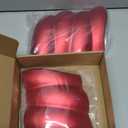 LLKUANG Car Intake Manifold Cover Molding Kit Compatible with Chevrolet Corvette C6 2005-2013,Aluminum Alloy Engine Compartment Intake Manifold Decoration Accessories,2PCS (Red)