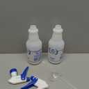 Plastic Spray Bottle, Empty Spray Bottles (2 Pack 24 Oz), All-Purpose Sprayer for Cleaning Solutions, Hair Spray, Bleach, Planting, BBQ, Mist & Stream Water Spraying Bottle with Adjustable Nozzle