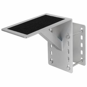 MECTL Frame Mounted Trailer Step,Boat Trailer Step,Supports up to 300 lbs,Non-Slip Surface (1 Pack,Silvery)