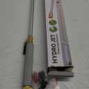 High-Pressure Washer Wand Kit with Brass Finish - Durable Plastic, Universal Threads for Garden Hose (Gray)