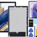 for Samsung Galaxy Tablet A8 Screen Replacement kit for Samsung Tab A8 2021 Replacement Screen SM-X200 SM-X205 LCD Display Digitizer Touch Screen Assembly 10.5 inch Black