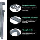 2PCS Car Seat Gap Filler, Leather Auto Seat Gap Plug Stop Things from Dropping, Elastic Crevice Blocker to Fill The Gap Between Seat & Console, Universal Car Accessories (Gray)