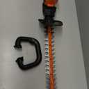 BLACK+DECKER 22" Electric Hedge Trimmer, Lightweight 4.0 Amp Corded Dual Action Shrub Trimmer, Full Wraparound Handle, High Output Low Vibration (BEHT350FF)