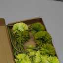 Kimura's Cabin 20Pcs Green Chrysanthemums Artificial Flowers Fake Silk Ball Flowers Mums Bouquets Arrangements Wedding Party Decor St Patricks Day Home Garden Table Centerpieces DIY Floral (Green)