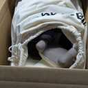 Rainwolf Shiatsu Neck and Back Massage Cushion with Heat - 4D Deep Tissue Kneading Full-Back Massager for Relief Tension, Adjustable Intensity & Height, for Office Chair & Home