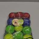 Tennis Balls for Dogs - 12 Pack 2.0'' Durable Non-Toxic Outdoor Dog Toys Balls with Mesh Bag, SGS Certified, Colorful Fetch Toys, Small Breeds (Non Squeaky)