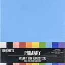 ColorBok Primary Cardstock Pad Mega Paper Pack, 8.5" x 11", 180 Count (71912A)