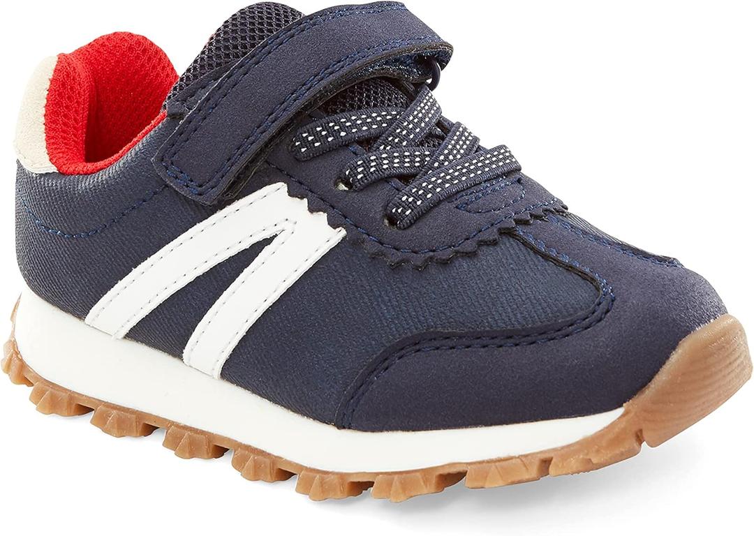 Simple Joys by Carter's Unisex-Child Bailey Athletic Sneaker (Black)