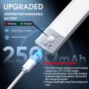 Under Cabinet Lighting, 14.7" Rechargeable Motion Sensor Light Indoor, 2 Pack Magnetic Dimmable Closet Lights, Wireless Under Counter Lights for Kitchen, Stairs,Hallway