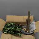 Olive Trees Artificial Indoor, 6FT Tall Faux Olive Tree with Lights Moss and Planter, Artificial Plants Indoor with Natural Wood Trunk and Lifelike Fruits, Fake Tree for Home Office Living Room Decor