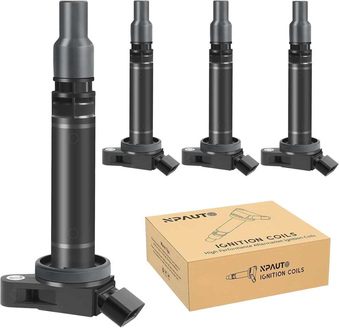 Ignition Coil Pack Replacement for 2.5 2.7 3.5 4.6 5.7 Toyota Camry RAV4 Sienna Tundra Avalon 4Runner Highlander Venza Sequoia, Lexus ES300h NX300h GX460 LX570 2010 2012 2013 2014 2015 2016 2017