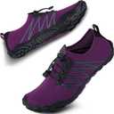 SEEKWAY Water Shoes Men Women Adult Quick-Dry Aqua Sock Barefoot for Beach Swim River Pool Lake Hiking Kayaking Surfing Size: 10 Women/9 Men