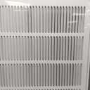 Return Air Filter Grille 20x20,Air Return Vent Cover Grill for 20"W x 20"H Duct Opening,Steel HVAC Vent Covers for Wall and Ceiling,Holds 1" Thick AC Filter, For 20''w20''h-duct Opening
