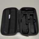 Skyreat Osmo Pocket 3 Case, Portable PU Storage Protective Bag for DJI Osmo Pocket 3 Creator Combo Accessories (Black)