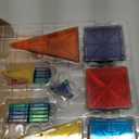 Magna-Tiles Combo 62-Piece Magnetic Construction Set, The Original Magnetic Building Brand