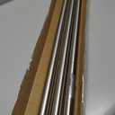 Leship 34 1/4 Inch Burner Tube Set Replace for Weber 67722 67820 Genesis 300 Series E310 E320 EP310 EP320 S310 S320 Gas Grills (2007-2010) with Side Control Knobs (304 Stainless Steel)