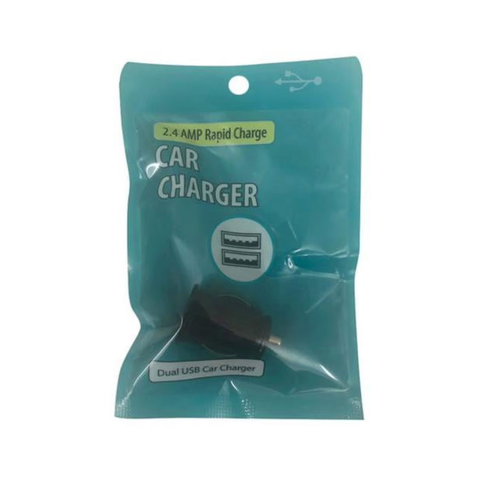 2.4AMP Rapid Charge Car Charger 2Pcs