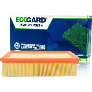 ECOGARD XA10469 Premium Engine Air Filter Fits 2018-2024 Volkswagen Tiguan, 2019-2025 Audi Q3, 2015-2025 Volkswagen GTI, 2015-2025 Audi A3 Quattro, 2015-2024 A3, 2019-2025 Volkswagen Jetta