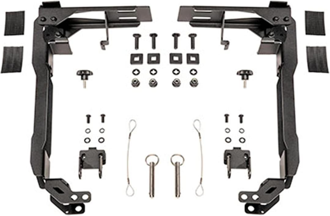 Pelican Cargo Case - SDDLMT2B Saddle Case Bed Mount Kit for Toyota Tacoma Truck (Compatible with Cases BX55S BX85S)