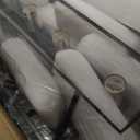 Crystal Chandelier for Dining Room 31'' Black Rectangular Pendant Fixture 6Light with K9 Crystals, Contemporary Chandeliers for Kitchen Island, Living Room