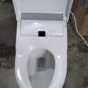 WOODBRIDGE B0960S Auto Flush, Auto Open & Auto Close, 1.28 GPF Single Flush Toilet with Intelligent Smart Seat and Wireless Remote Control, Chair Height