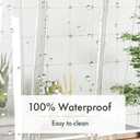 Amazer Extra Long Shower Curtain Liner 72 x 84 Clear Shower Liner Medium Weight PEVA Waterproof Inside Shower Curtains for Bathroom with 3 Magnets and Rustproof Grommets