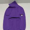 IECOii XXL Dog Sweater,Thermal Knit Big Dog Sweater with Sleeve,Pet Turtleneck Doggy Sweatshirt for Extra Large Dogs Boy Girl,Stretchy Large Dogs Cold Weather Outfit Pitbull Clothes,(Purple,XXL)