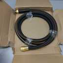 Giraffe Tools Garden Hose 10ft x 5/8'', Short Water Hose Heavy Duty, Lightweight, Flexible Hybrid Hose with Swivel Handle, Male to Female Fittings