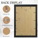 13x19 Picture Frame 2 Pack, Black Wall Gallery Frame for Posters