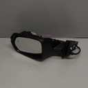 Driver Left Side Mirror Compatible With 2017-2022 Honda CRV With Power Glass Heated Blind Spot Detection Turn Signal Light Manual Folding 9-Pins Black Replace#76251T1WA01ZF