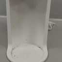 Mini Single Serve Coffee Maker for K Cup and Ground Coffee, Fast Brew One Cup Coffee Machine with Descaling Reminder and Water Window, 6 to 12 oz. Brew Sizes, White (9.45 Inches)