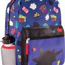 DIY KIT Backpack 16.5"H x 12.5"W x 5.5"D 2 Chalk Markers 2 Sheets Of Write & Wipe Stickers