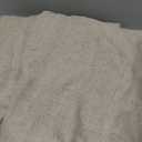 Natural Linen Curtains 84 Inch Long for Living Room 2 Panels -Thick Textured, Light Filtering, Rod Pocket & Back TAB, 52W x 84L