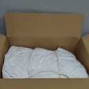 Bedlifes Deep Pocket Sheets 18-24 Inch, King Size Egyptian Cotton 1000 Thread Count, 4-Piece - Fits Extra Thick Mattresses, Cooling & Breathable (White), King - 22" Deep Pocket